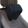 thumbnail image 5 of Cojín para el cuello del respaldo del coche, almohada cómoda, accesorios para el automóvil (borde de café negro) Likrtyny Para estrenar, 5 of 5