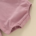 thumbnail image 7 of Bagilaanoe Newborn Baby Girl Corduroy Romper Sweatshirt Long Sleeve Hooded Bodysuits Pullover 3M 6M 12M 18M Infant Casual Tee Tops, 7 of 7