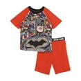 thumbnail image 1 of DC Comics Justice League Boys Pajama, 2 Piece Batman Sleepwear Set, Red - 2 Piece PJ, Size: 10-12, 1 of 5