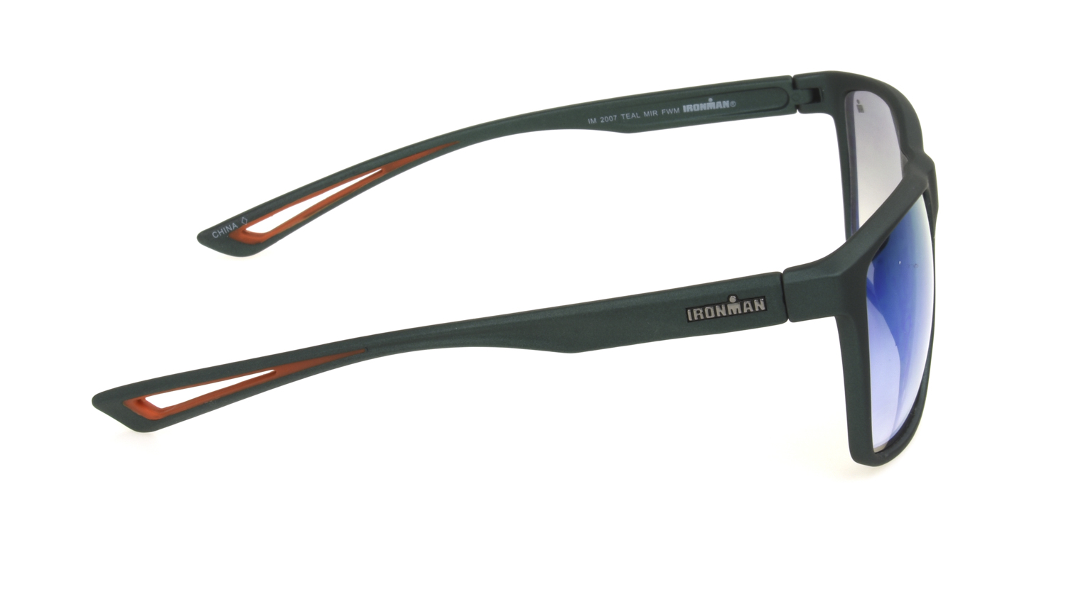 Ironman Sport Sunglasses, Blue Mirrored Lenses photo 3