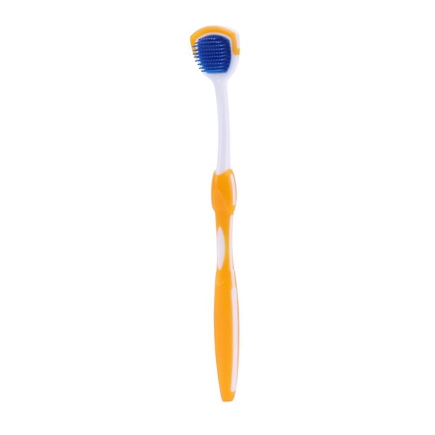 Kuymtek Cepillo Lengua Silicona Raspador Lengua Aliento Fresco Limpieza Bucal (naranja)