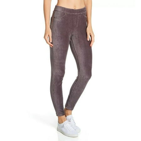 HUE Women's Corduroy Leggings, Graphite, X-Large - U22958