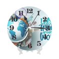 thumbnail image 7 of Kdxio Clock number Print Wall Clock,10 Inch Battery Operated Wall Clocks,Silent Non Ticking Small Analog Clock for Living Room,Office,Home,Bedroom,Kitchen,Bathroom, 7 of 7