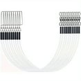 thumbnail image 1 of Fluorocarbon Fishing Leader 20LB-80LB Invisible Fluorocarbon Leaders With Twists And Snap Fluorocarbon Leaders Line 12PCS Parts, 1 of 10