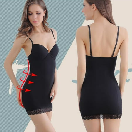 

Aueoeo Seamless Shapewear for Women Tummy Control Womens Body Shaper Women Ultra-Thin High-Waisted Control Shapewear Slim Body Shaper Dress