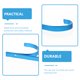 thumbnail image 3 of Estante de limpieza de piscina Troglfold, 1 juego de colgadores de poste de piscina de aleación de aluminio, colgadores multifunción para herramientas de jardín, ganchos para equipos de piscina, 3 of 8
