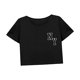 thumbnail image 5 of Camiseta holgada para mujer, ropa de verano, cuello redondo, para trabajo, mochilero, viajes S, 5 of 7