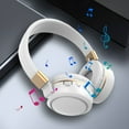 thumbnail image 5 of Back to School Gifts under $5 Wireless Headphones Bluetooth Earphone HIFI Stereo Headset BASS Mode Gaming Earbuds Over The Ear Headphone on Clearance, 5 of 7