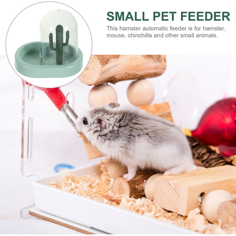 Automatic small cheap pet feeder