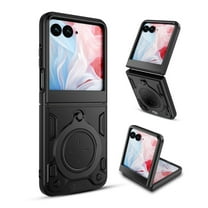 Anti-Drop Hybrid Case with Ring Stand for Motorola Razr 2024