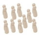 thumbnail image 1 of Muñeca de madera natural,Muñecas de clavijas , clavija de madera,Muñecas de madera para personas con clavija de bricolaje,Primeros de la torta de boda,Juguetes perfecl Muñeca de madera natural, 1 of 5