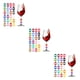 thumbnail image 5 of Marcadores de copa Naiovety 24 uds de silicona antideslizante, 5 of 6