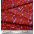 thumbnail image 3 of Soimoi Rayon Tissu Brosse Abstrait Tissu Imprimé par la Cour 56 Pouces de Large, 3 of 3