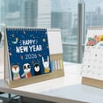 thumbnail image 2 of 2026 English Calendar Desk Standing Calendar Small Monthly Planner Table Office Calendar Mini Tabletop Schedule Wall Home Office, 2 of 9