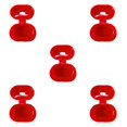thumbnail image 2 of crativent Silicone Earbuds Box Headset Storage Case For Airdots Youth Version red 5Set, 2 of 6