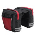 thumbnail image 2 of Weiweiguan Bicycles Rear Shelf Bag MTB Bike Dual Carry Bag Bike Rear Rack Bag for Outdoor, 2 of 7
