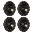 thumbnail image 1 of Pyramid 8 Inch 350W 8 Ohm High Performance Car Audio Subwoofer Speaker (4 Pack), 1 of 3