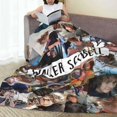 thumbnail image 6 of Walker Scobe-ll Fleece Blanket Soft Cozy Throw Blanket 30x40, Lightweight Fuzzy Comfy Flannel Blanket Warm Plush Throw Blankets for Couch, Sofa, Bed, 6 of 6