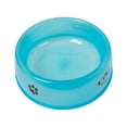 thumbnail image 2 of Visland Pet Food Water Feeder Transparent Cartoon Print Store Water Round Shape High Capacity Food Grade Pet Food Bowl Pet Accessories, 2 of 8