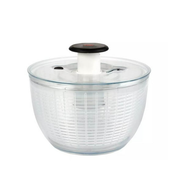 OXO Softworks Little Salad, Fruit and Herb Spinner, 3 Quart, Clear