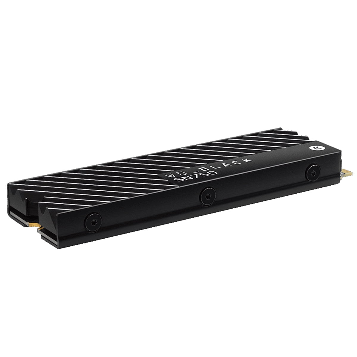 WD _BLACK SN750 2TB NVMe M.2 Internal Gaming SSD with Heatsink