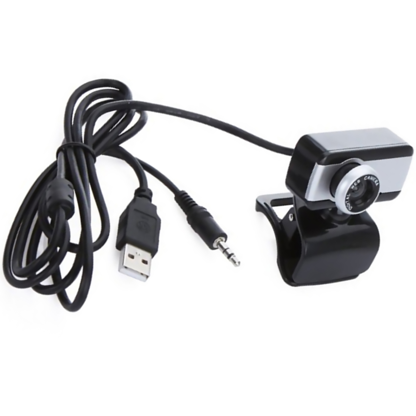 GUYUTING Crystal-Clear Webcam CMOS Sensor, 360° Rotation, for Enhanced Video Conferencing Webcam