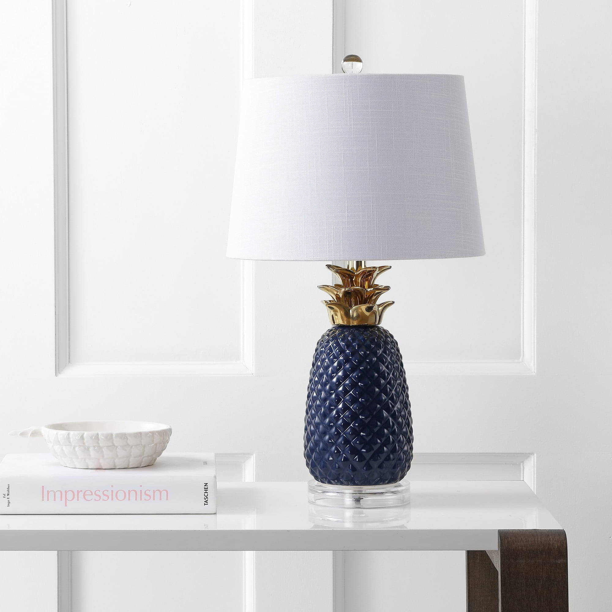Navy blue 2024 pineapple lamp