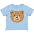 thumbnail image 3 of Inktastic Cute Teddy Bear Face for Kids Boys or Girls Toddler T-Shirt, 3 of 5