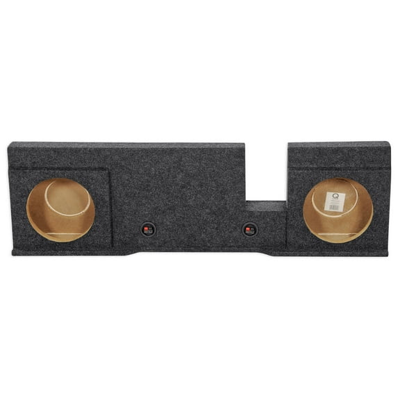 Dual 10" Subwoofer Sub Box Enclosure For 2004-2008 Ford F150 Xcab or SuperCrew