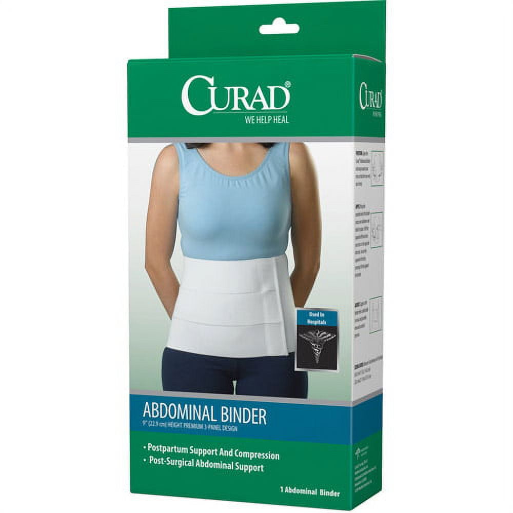 Medline 9" Ab Binder, S/M, 1ct
