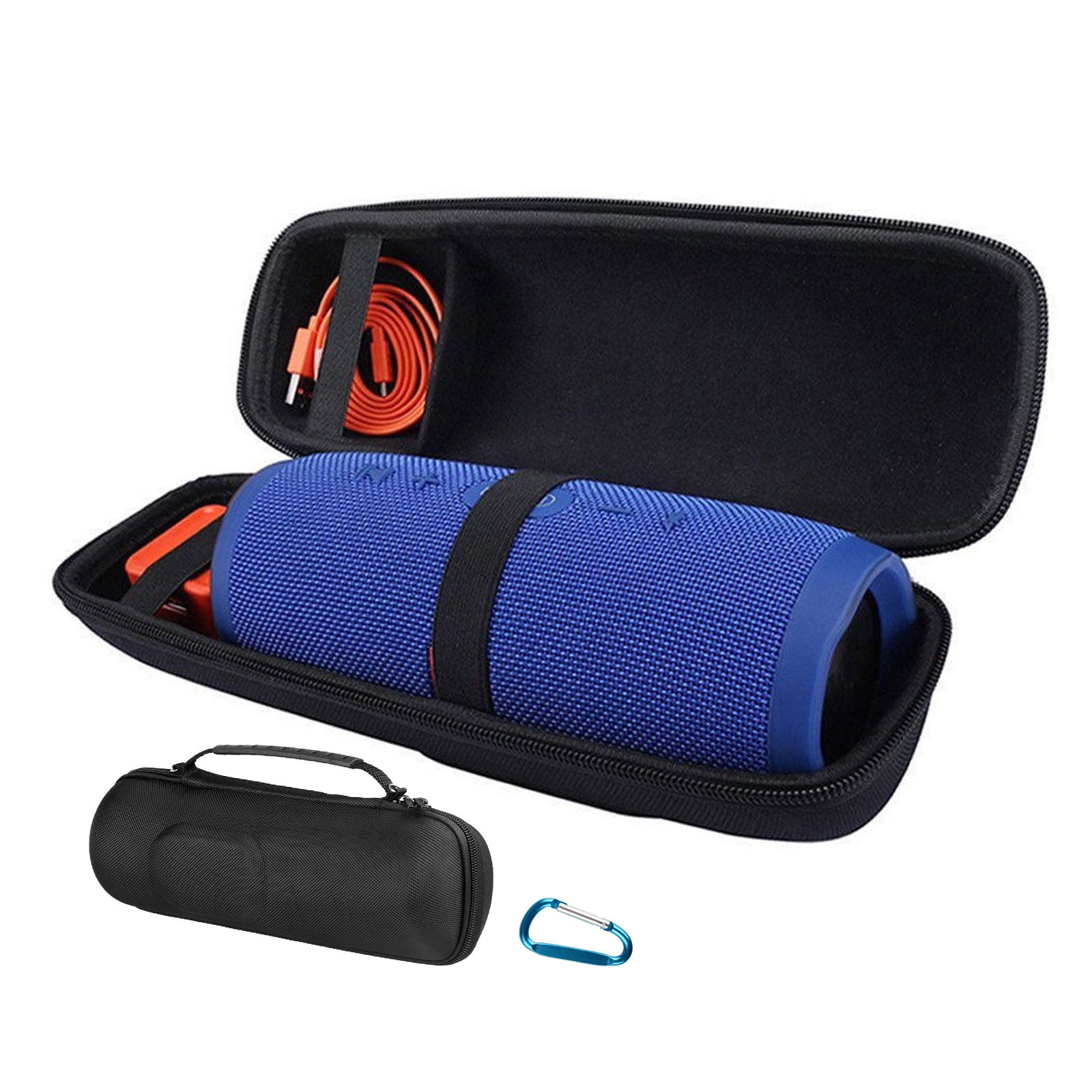 EVA Travel Carrying Zipper Box Protective Bag For JBL Flip3/4 Bluetooth Speaker 
