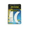 3M 1522 Die-Cut CC Contour.Daily Wear Wig Adhesive,36 Strips Latex Free,Clear Medical Tape