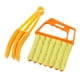 thumbnail image 2 of Juego de cepillos para limpiar persianas mini, Herramienta de limpieza de persianas amarillo, 2 of 7