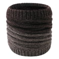 thumbnail image 1 of Horkkom Cache-Cou pour Hommes Foulard d'Hiver avec Chaleur et Protection Col Montant Fil Épais Imprimé et Couvre-Cou, 1 of 2