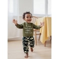 thumbnail image 5 of Loicainy Toddler Kids Boy Camouflage Outfit 12 18 24 Months 2T 3T 4T 5T 6T Letter Print Long Sleeve Sweatshirt Cargo Pants 2 Piece Clothes Set, 5 of 6