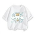 thumbnail image 5 of Kawaii Sanrioed Cinnamoroll Kids T Shirt Kids Boys Girls Summer Cartoon Tops Short Sleeve Clothes Shirts Children\'s Clothing, 5 of 10