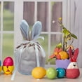 thumbnail image 5 of Eespoir Easter Bunny Carrot Bag, Party Candy Bag, Gift Packaging Bag, For Holiday Celebration Treats, Easter Themed Party Supplies(Pink), 5 of 6