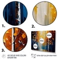 thumbnail image 3 of Designart Path Into The Yellow Forest VII Canvas Wall Art, 3 of 5