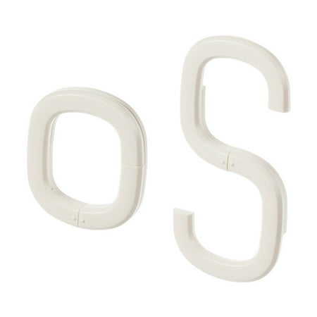 

kiskick Space-Saving Plastic Storage Hooks: 2Pcs High-Durability Organizer Hooks for Clothes Keys and More in Your Home