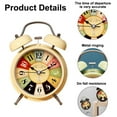 thumbnail image 3 of Reloj despertador mecánico Dinheiro Wake up para regalos de Navidad y Año Nuevo para niños, 3 of 5