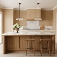 thumbnail image 5 of 83497BK Lark Maisie - 10W 1 LED Medium Pendant-6.75 Inches Tall and 15 Inches Wide-Black Finish-Clear Glass Color, 5 of 7