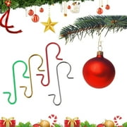 Sunjoy Tech 100pcs Mini Metal S Hooks DIY Christmas Tree Decoration Pendants Ornaments Hanging Hooks Multi-Function S-Shaped Hook Hanger