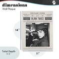 thumbnail image 3 of The Daily Wink Magazine Wall Plaque Art, design by A Barefoot Stylist, 3 of 8