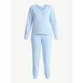 thumbnail image 5 of Time and Tru Women's and Women’s Plus French Terry Set, 2-Piece, Sizes XS-4X, 5 of 5