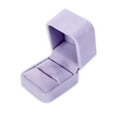 thumbnail image 1 of Jewelry Earring Ring Display Solid Color Square ring box Flannelette Storage Organizer Gift Boxes Square Case, 1 of 7