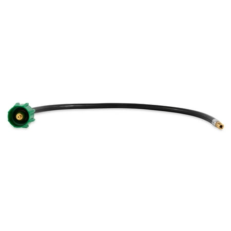 Camco Pigtail Propane Hose Connector | Rated for 200,000 BTUs per Hour | 24-inches, Multicolor (59153)