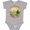 AC-Heather Grey, variant on Inktastic Yellowstone National Park Vintage Design Boys or Girls Baby Bodysuit