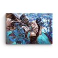 thumbnail image 3 of Startonight Canvas Wall Art Abstract - Blue Jazz Orchestra Music Painting - Large Artwork Print for Living Room 32" x 48", 3 of 6