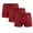 Wine, variant on Besolor Mens 3 Pack Boxer Briefs Big and Talls Comfort Breathable Elastic Waist Underwear Seamless Stretchy Underwear