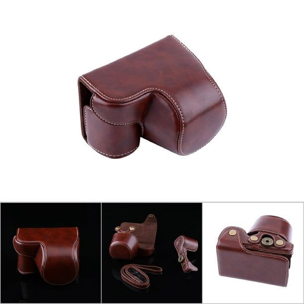 tui En Cuir Pour Appareil Photo En Cuir PU Housse De Sac En Cuir